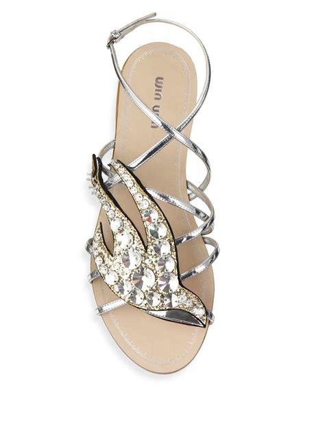 miu miu sandals.